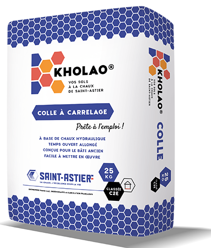 Saint Astier Kholao® Colle - Hydraulic Lime Tile Adhesive 25kg