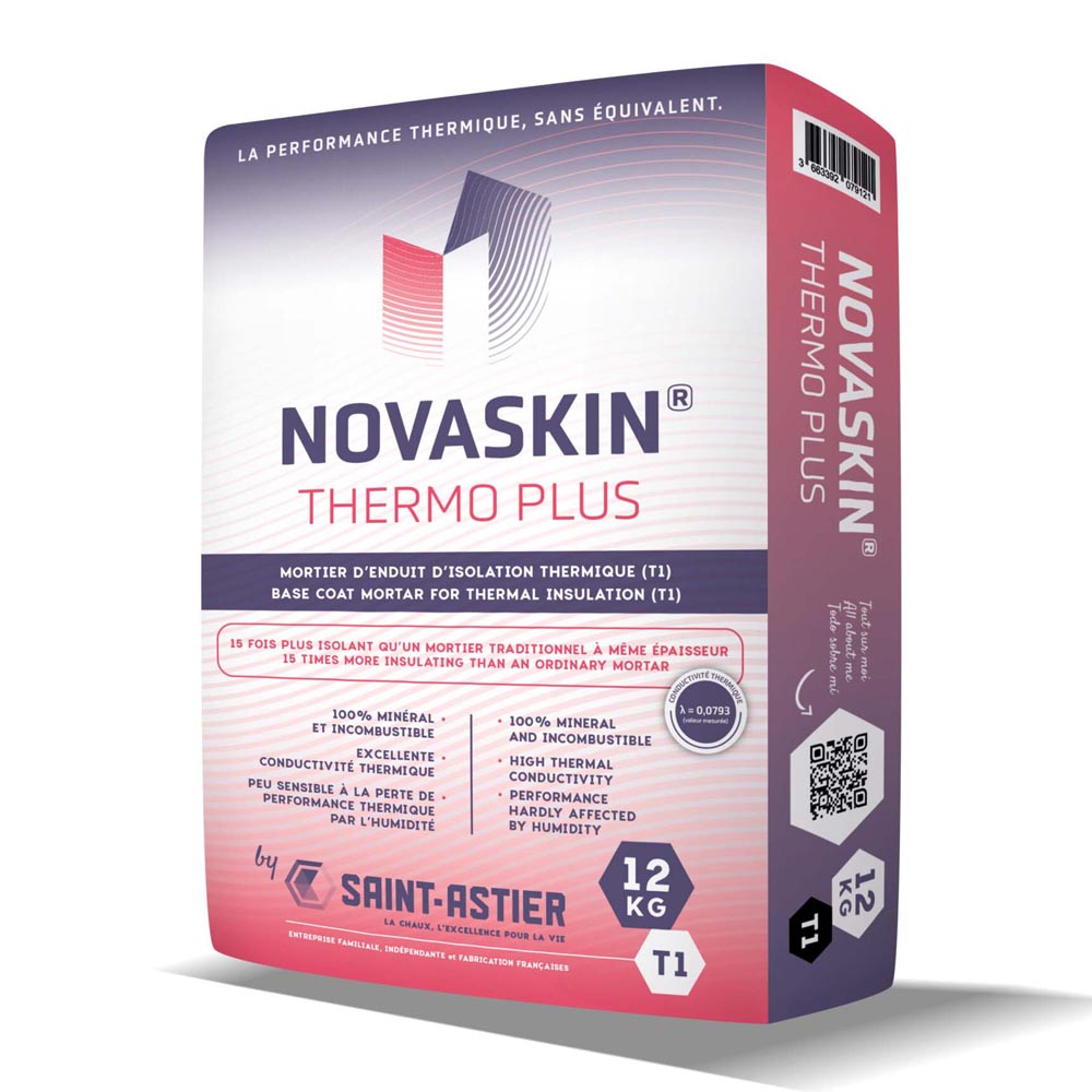Novaskin Thermo Plus packaging on a white background