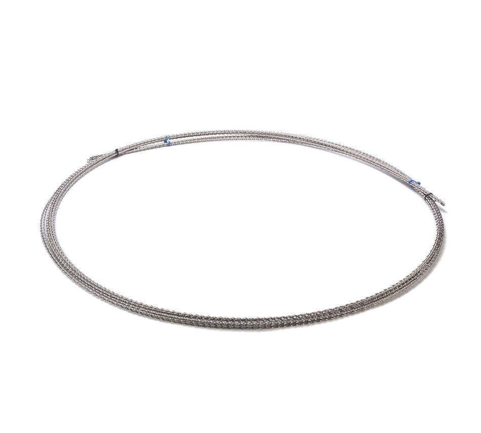 A flexible reinforcing bar, typically used in masonry for applications like wall ties or crack stitching. The bar is metallic and appears slender with approximate dimensions of 5mm by 7m.